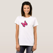 PINK BUTTERFLY T-Shirt (Vorne ganz)