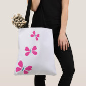 Pink Butterfly Tasche (Von Nahem)