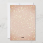 Pink Butterfly Weihnachten Glitzer (Rückseite)