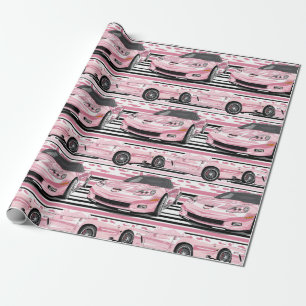 Pink c7 Corvette Packpapier