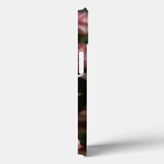 Pink Cabbage Rose Tea iPhone / iPad case (Rückseite / Rechts)