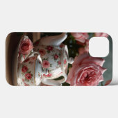Pink Cabbage Rose Tea iPhone / iPad Gehäuse Case-Mate iPhone Hülle (Rückseite (Horizontal))