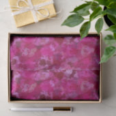 Pink Cabbage Rose Tissue Paper Seidenpapier (Geschenk)
