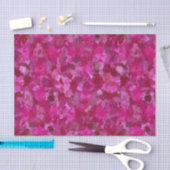 Pink Cabbage Rose Tissue Paper Seidenpapier (Handwerk)