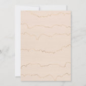 Pink Cactus Abschluss Fiesta Einladung (Rückseite)