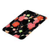 Pink Cactus Blume Sketch Magnet (Linke Seite)