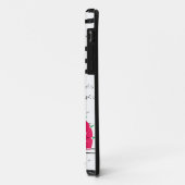 Pink Cactus Monogram Case-Mate iPhone Hülle (Hinten/Links)