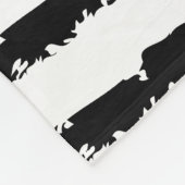 Pink Cactus pattern Fleecedecke (Ecke)