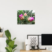 Pink Cactus Print Poster (Heimbüro)