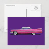 PINK CADDY Postkarten (Vorne/Hinten)