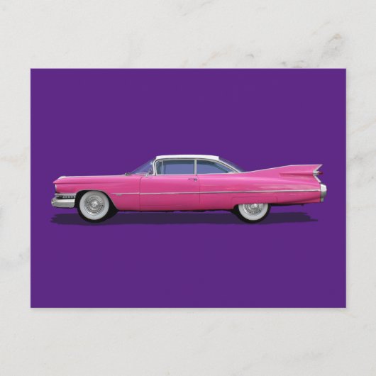 PINK CADDY Postkarten (Vorderseite)