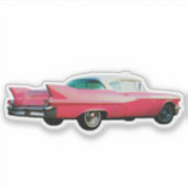 Pink Cadillac Aufkleber (Vorderseite)