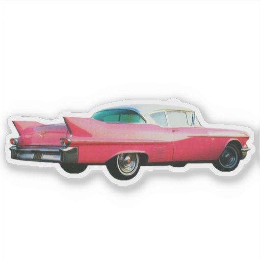 Pink Cadillac Aufkleber (Vorderseite)