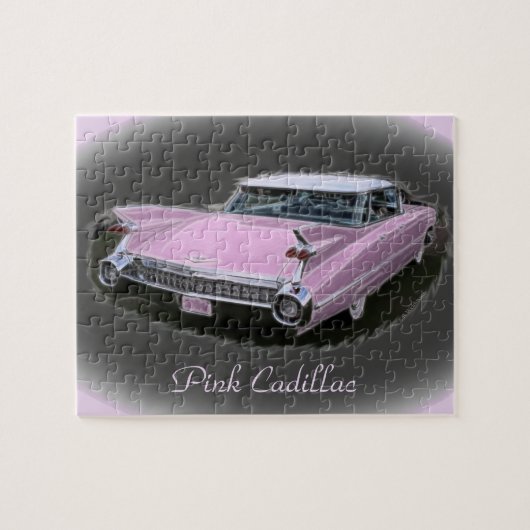Pink Cadillac Flash Puzzle (Horizontal)