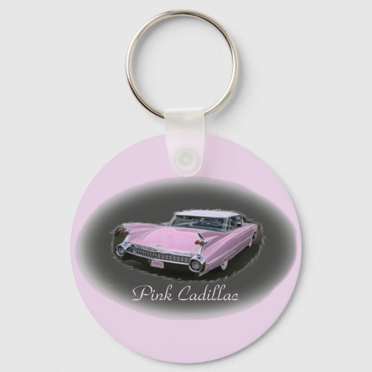 Pink Cadillac Flash Schlüsselanhänger (Vorderseite)