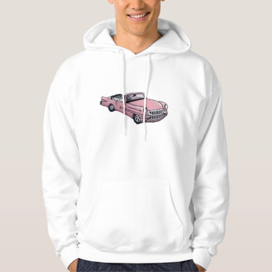Pink Cadillac Hoodie (Vorderseite)