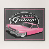 Pink Cadillac Jigsaw Puzzle (Horizontal)