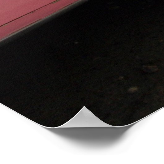 Pink Cadillac Poster (Ecke)