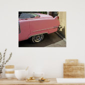 Pink Cadillac Poster (Küche)