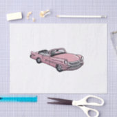 Pink Cadillac Seidenpapier (Handwerk)