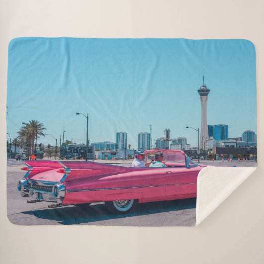 PINK CADILLAC SHERPADECKE (Vorderseite (Horizontal))
