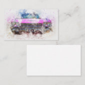 Pink Cadillac Visitenkarte (Vorne/Hinten)