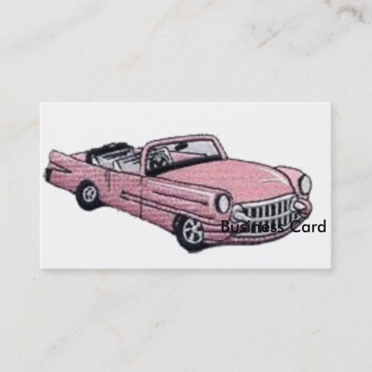 Pink Cadillac Visitenkarte (Vorderseite)