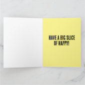 PINK CAKE HAPPY BIRTHDAY THICK ZUCKERGUSS BIG CARD KARTE (Innenseite)