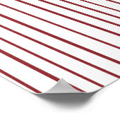 Pink Cake One Silly Cat 1st Birthday Welcome Poster (Ecke)