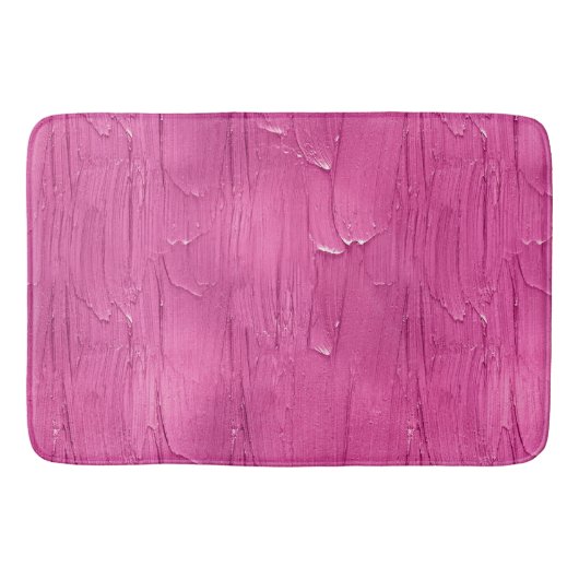 Pink Cake Zuckerguss Badematte (Vorderseite)