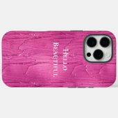 Pink Cake Zuckerguss Case-Mate iPhone Hülle (Rückseite (Horizontal))