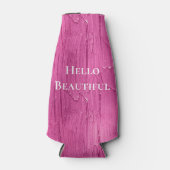 Pink Cake Zuckerguss Flaschenkühler (Vorderseite)