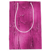 Pink Cake Zuckerguss Geburtstag Mittlere Geschenktüte (Vorderseite)