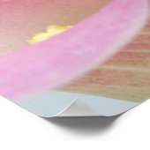 Pink Calla Lilies Poster (Ecke)