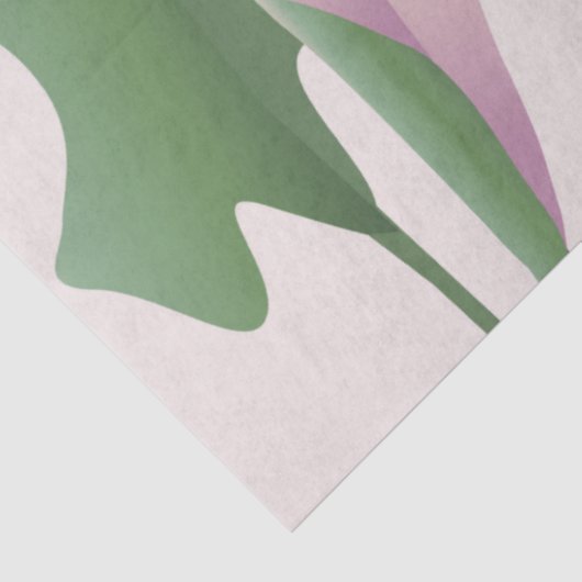 Pink Calla Lily Floral Decoupage Seidenpapier (Ausschnitt)