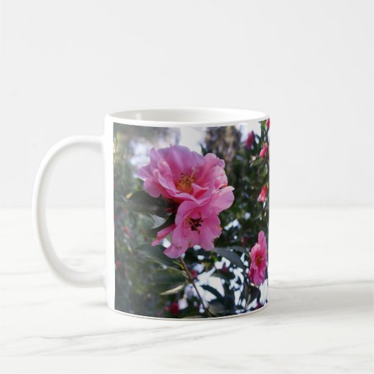 Pink Camellia #2 Tasse (Links)