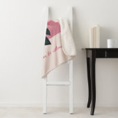 Pink Camellia Bloom Sherpadecke (Beispiel)