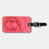 Pink Camellia Gepäckanhänger (Vorderseite horizontal)