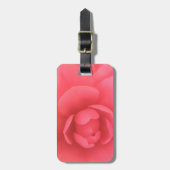Pink Camellia Gepäckanhänger (Vorderseite vertikal)