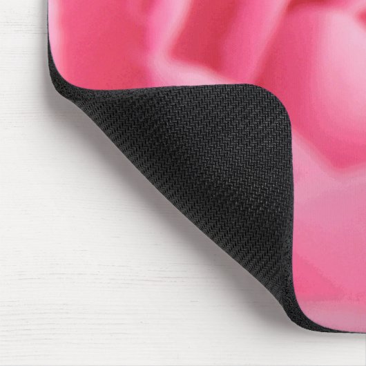 Pink Camellia Mousepad (Ecke)