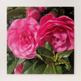 Pink Camellia Puzzle