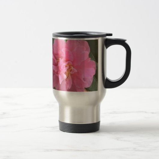 Pink Camellia Reisebecher (Rechts)