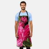 Pink Camellia Schürze (Getragen)