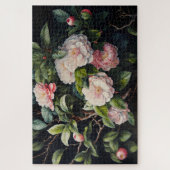 Pink Camellias Jigsaw Puzzle (Vertikal)