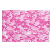 Pink Camo Pattern – Breast Cancer Awareness Kissenbezug (Rückseite)