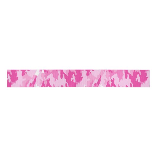 Pink Camo Pattern – Breast Cancer Awareness Ripsband (Vorderseite)