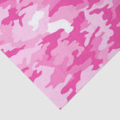 Pink Camo Pattern – Breast Cancer Awareness Seidenpapier (Detail)