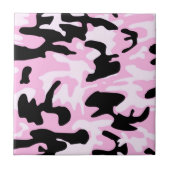 Pink Camo Tarouflage Pattern Fliese (Vorderseite)