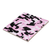 Pink Camo Tarouflage Pattern Fliese (Seite)