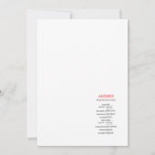 Pink Camouflage Baby Showgame - bestellbarer Name, Einladung (Rückseite)